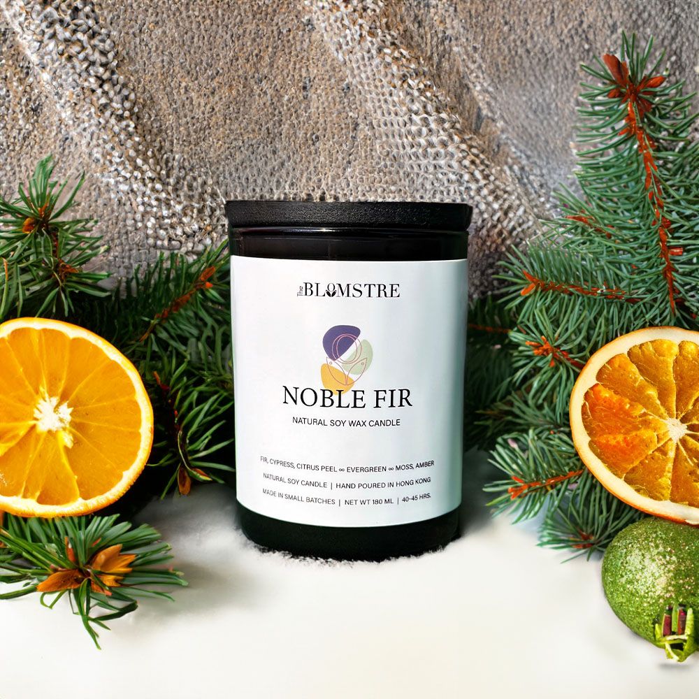 180ml Soy Candle: NOBLE FIR