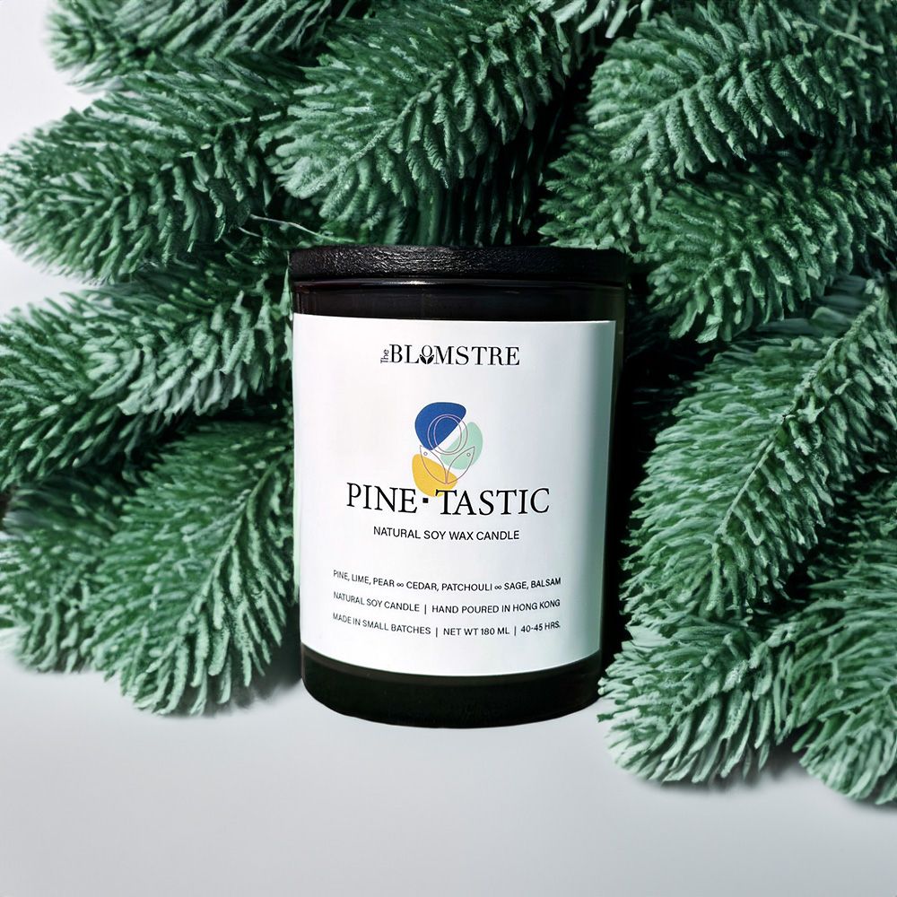 180ml Soy Candle: PINE•TASTIC