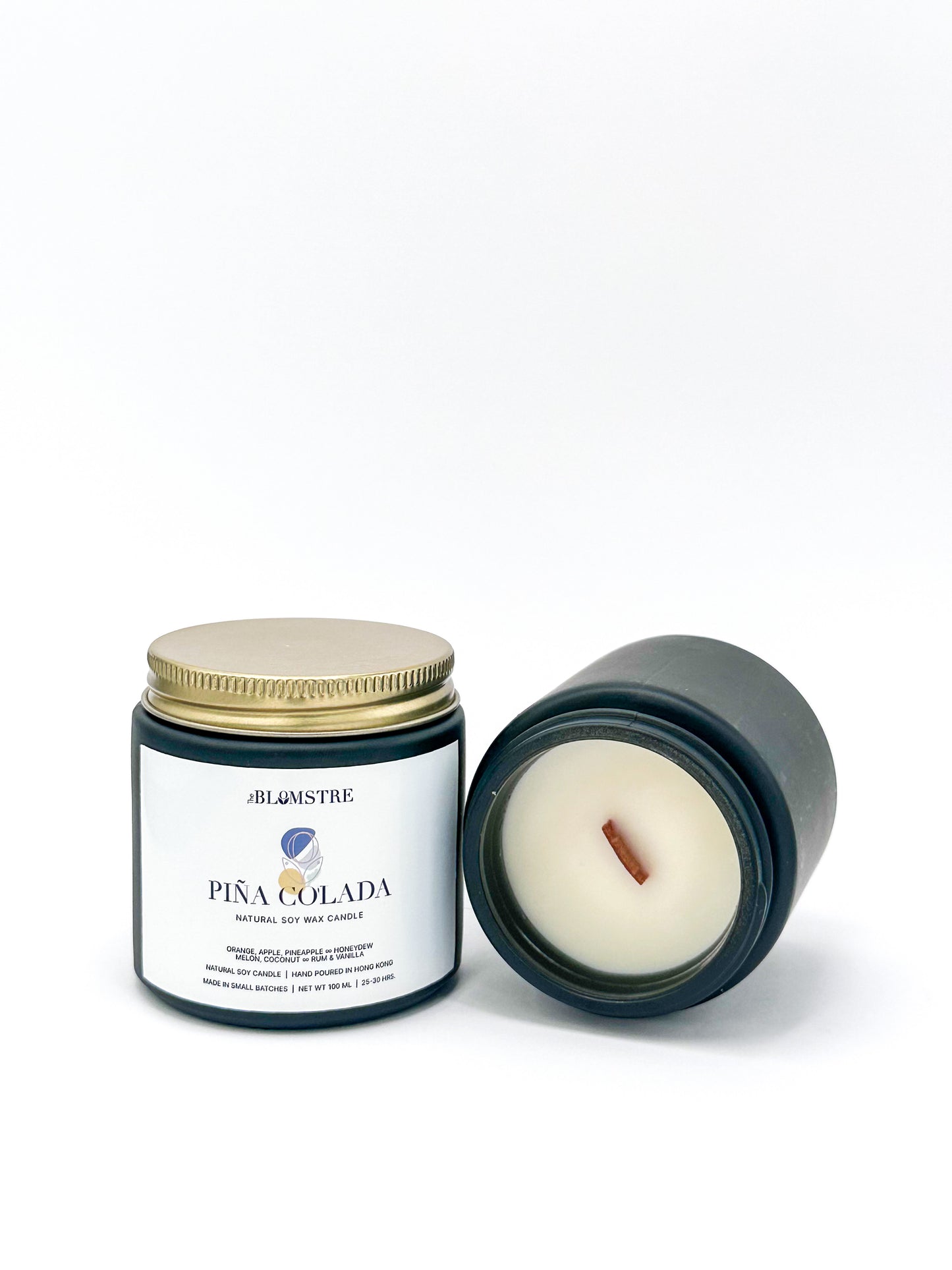 Soy Wax Candle 100ml: PIÑA COLADA