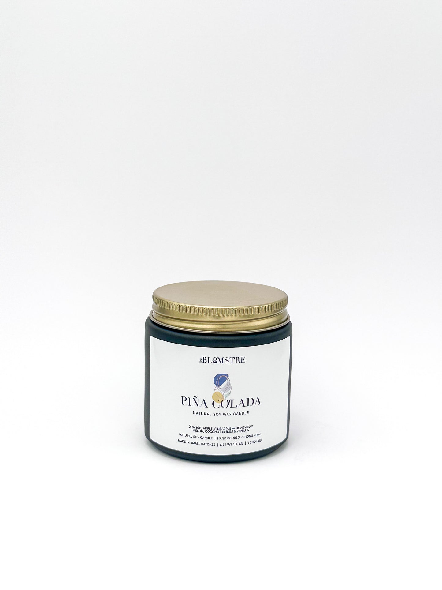 Soy Wax Candle 100ml: PIÑA COLADA