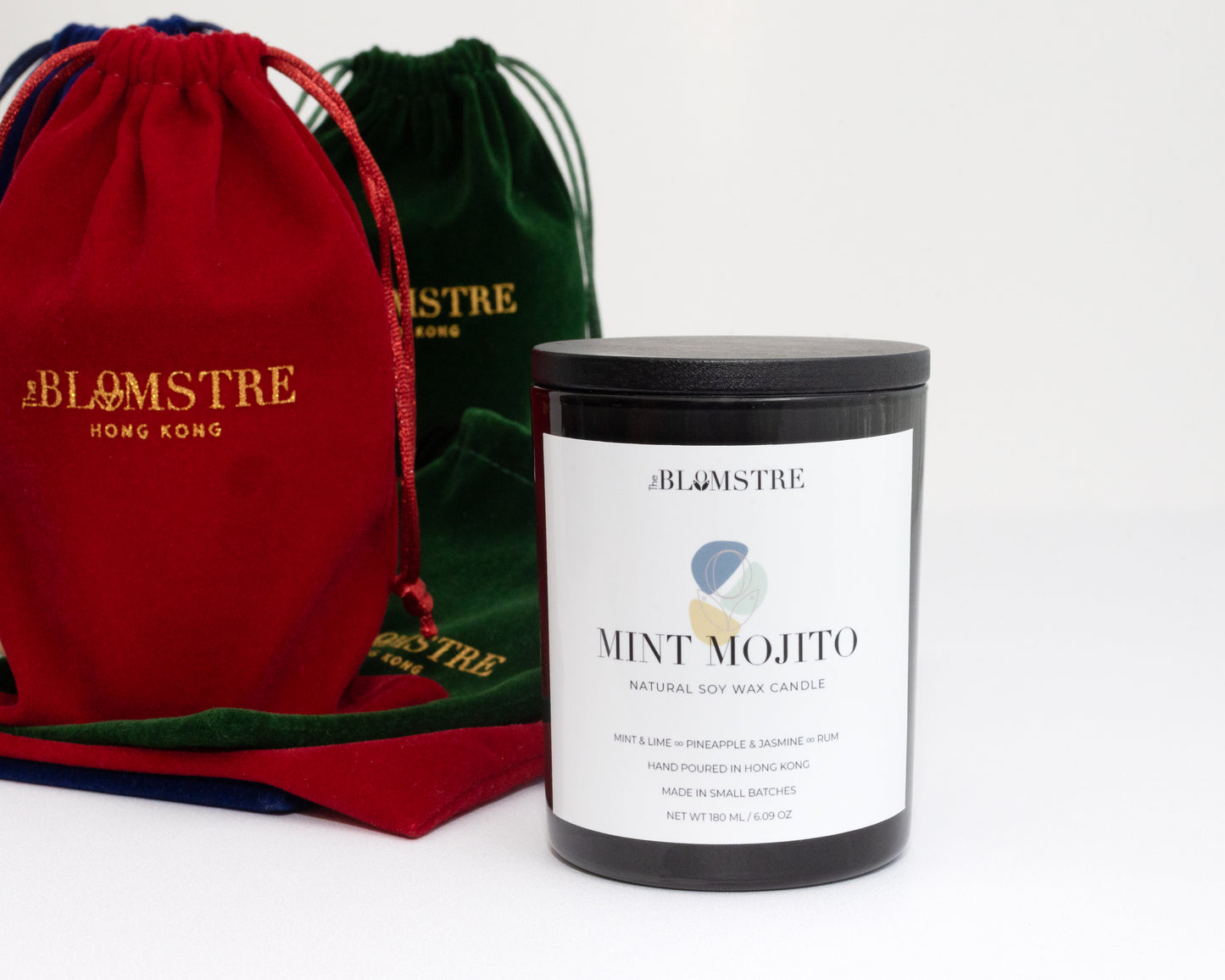Soy Candle 180ml: MINT MOJITO - N°4