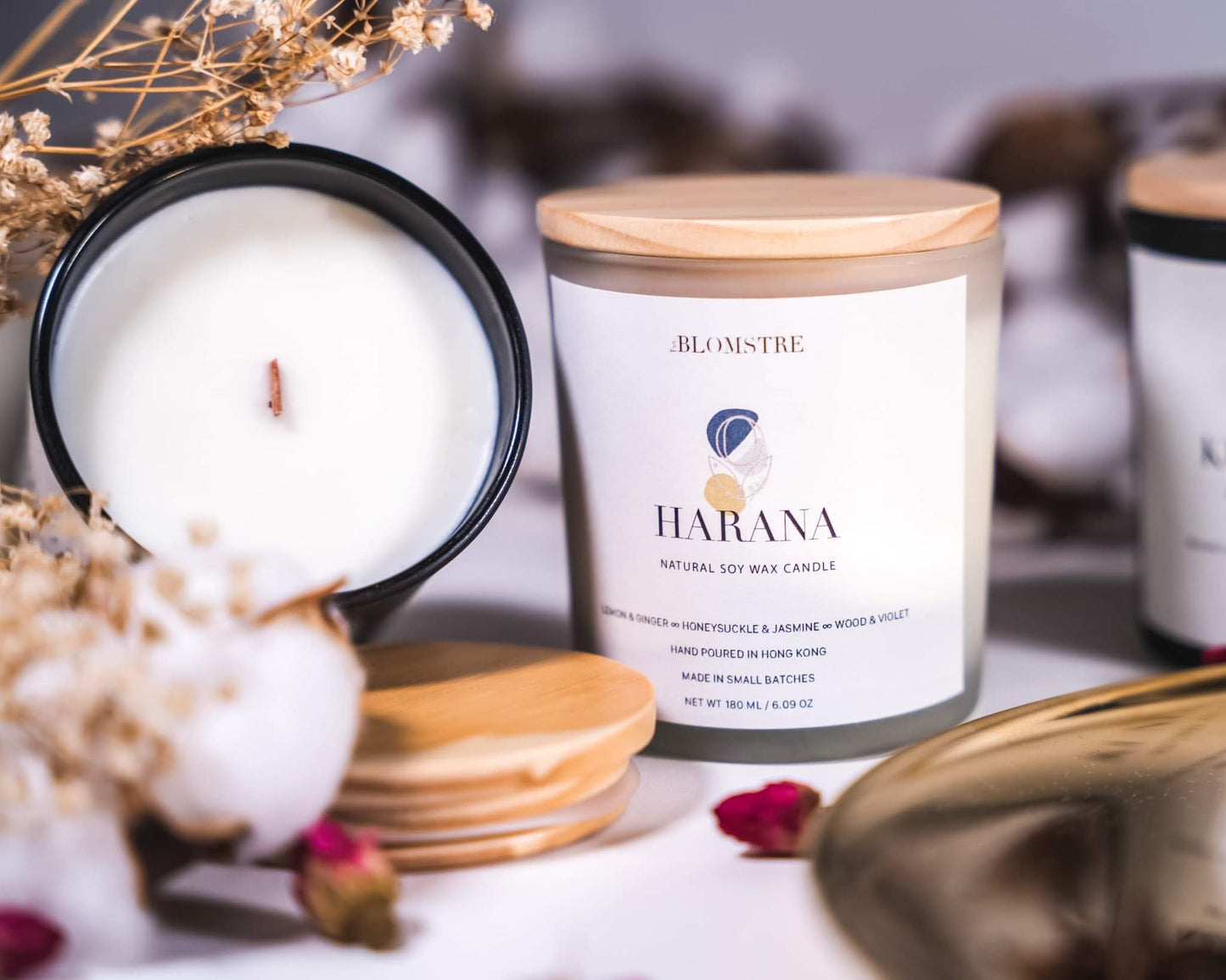 Soy Candles 180ml: HARANA - N°8