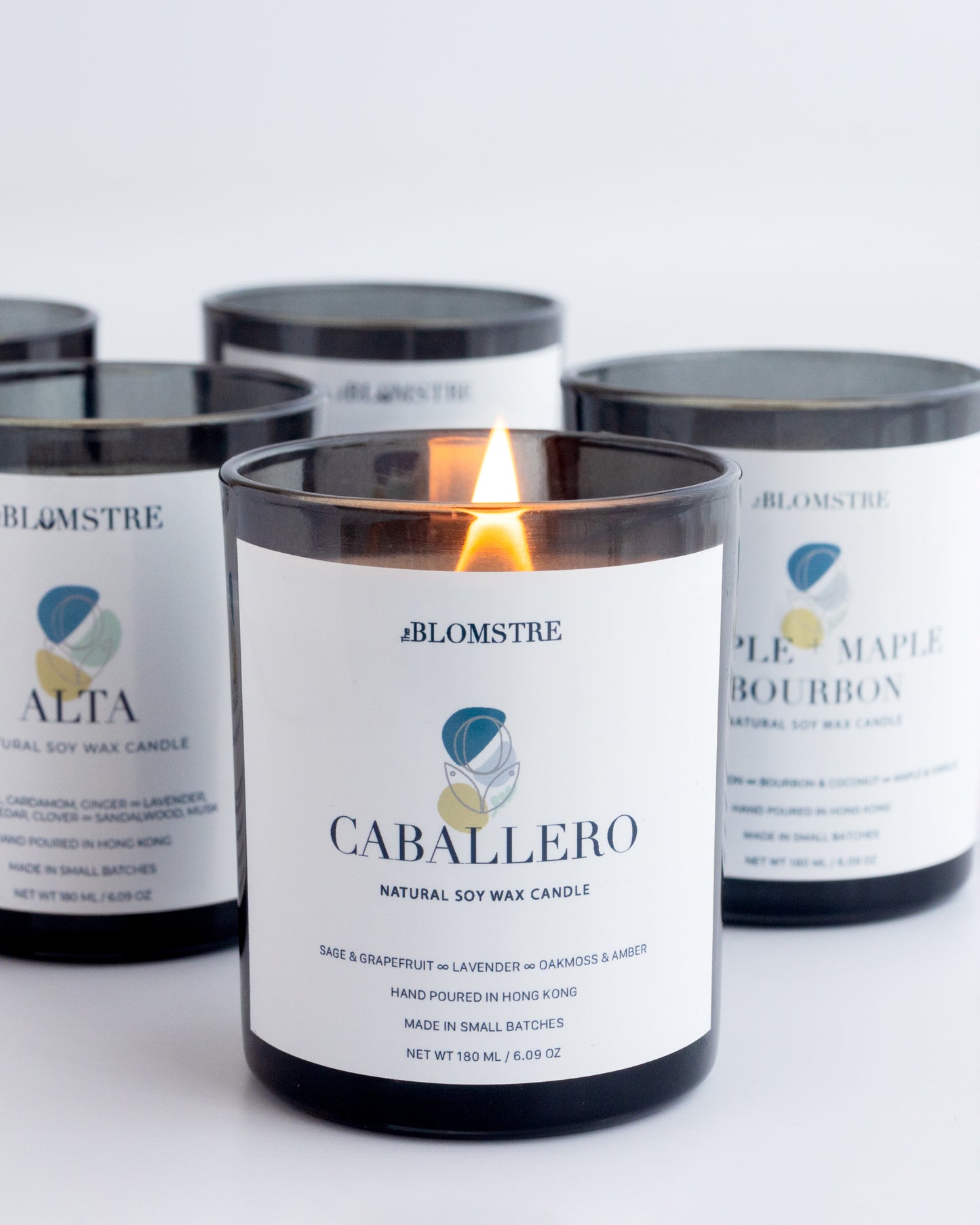Soy Candle 180ml: CABALLERO - N°2
