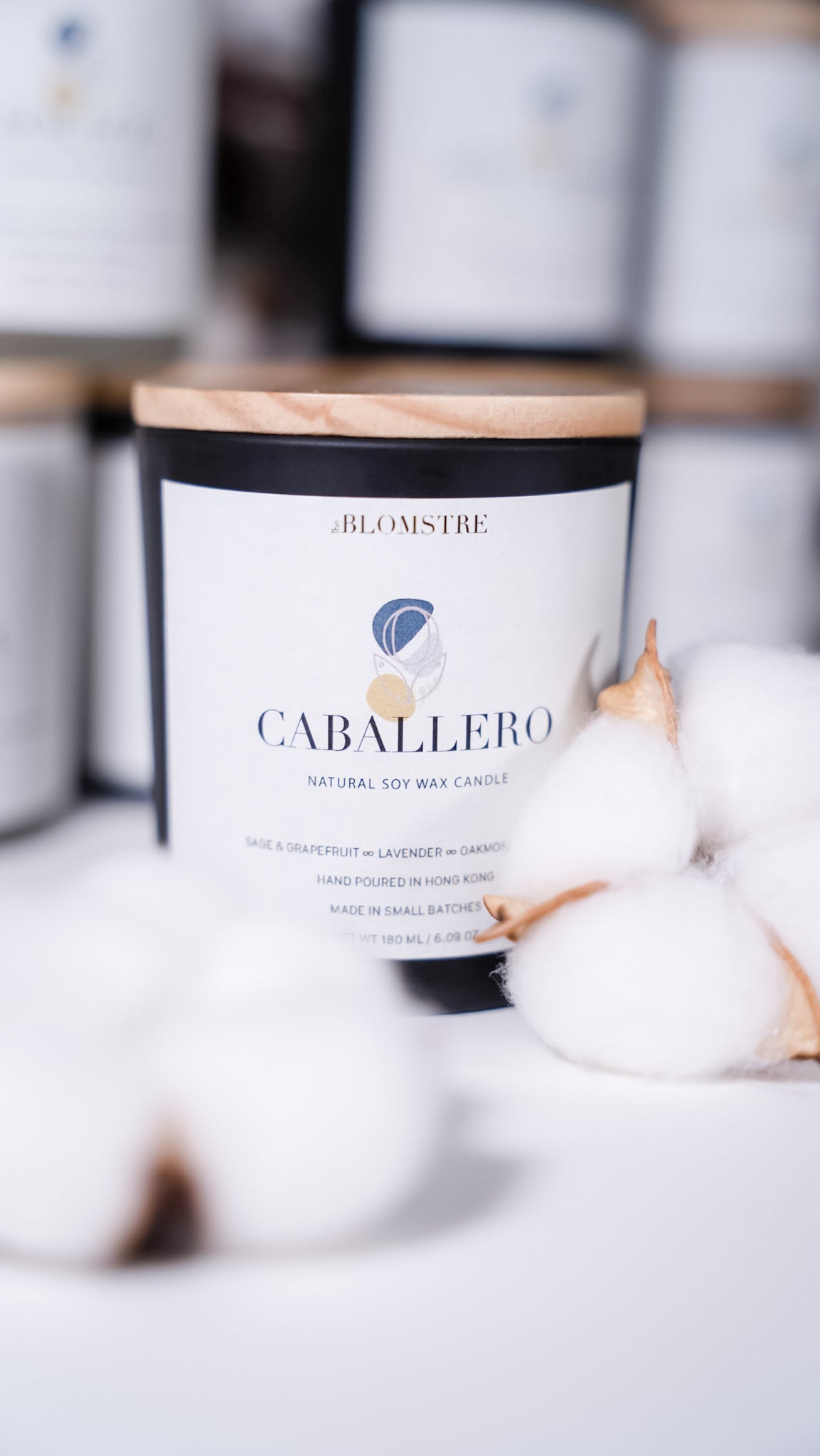 Soy Candle 180ml: CABALLERO - N°2