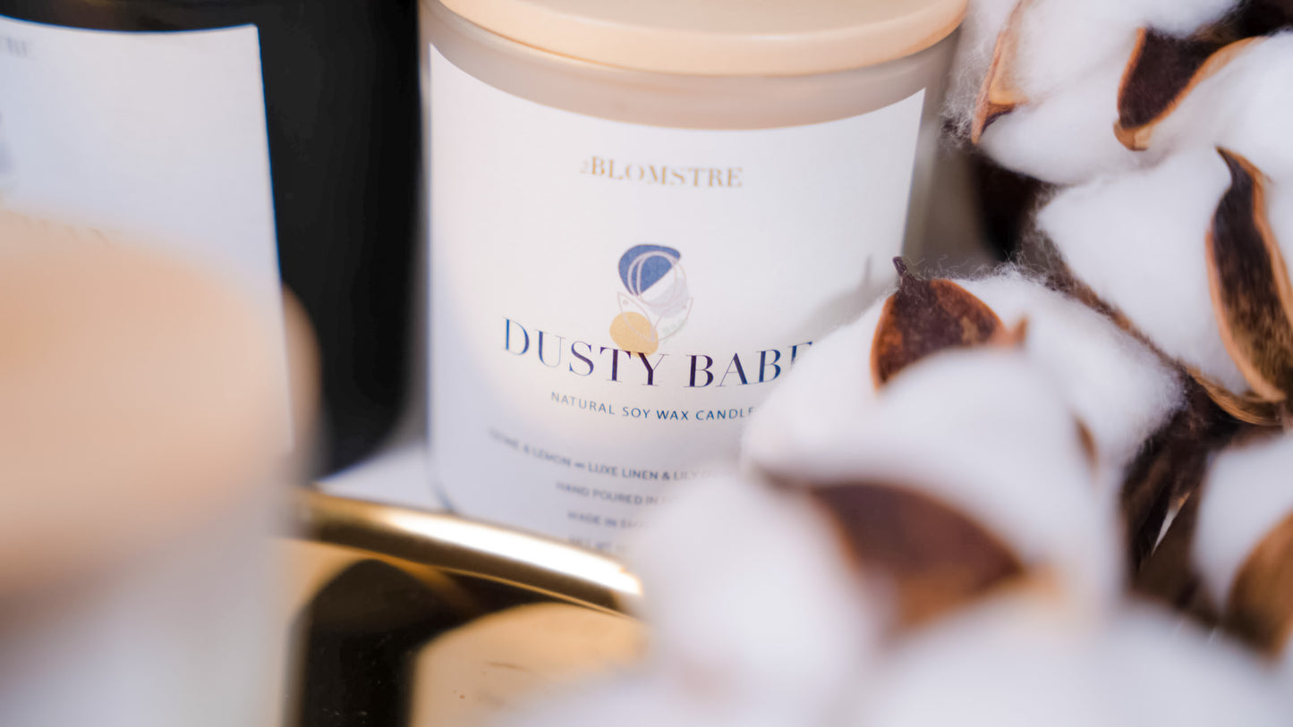 Soy Candle 180ml: DUSTY BABE - N°9