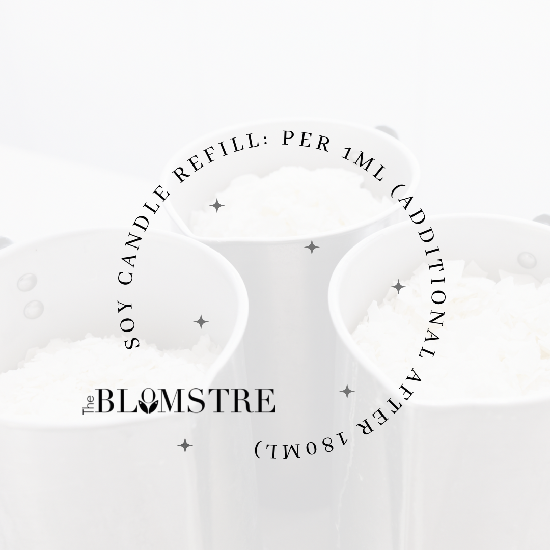 SOY CANDLE REFILL: 1ml (Per Additional)