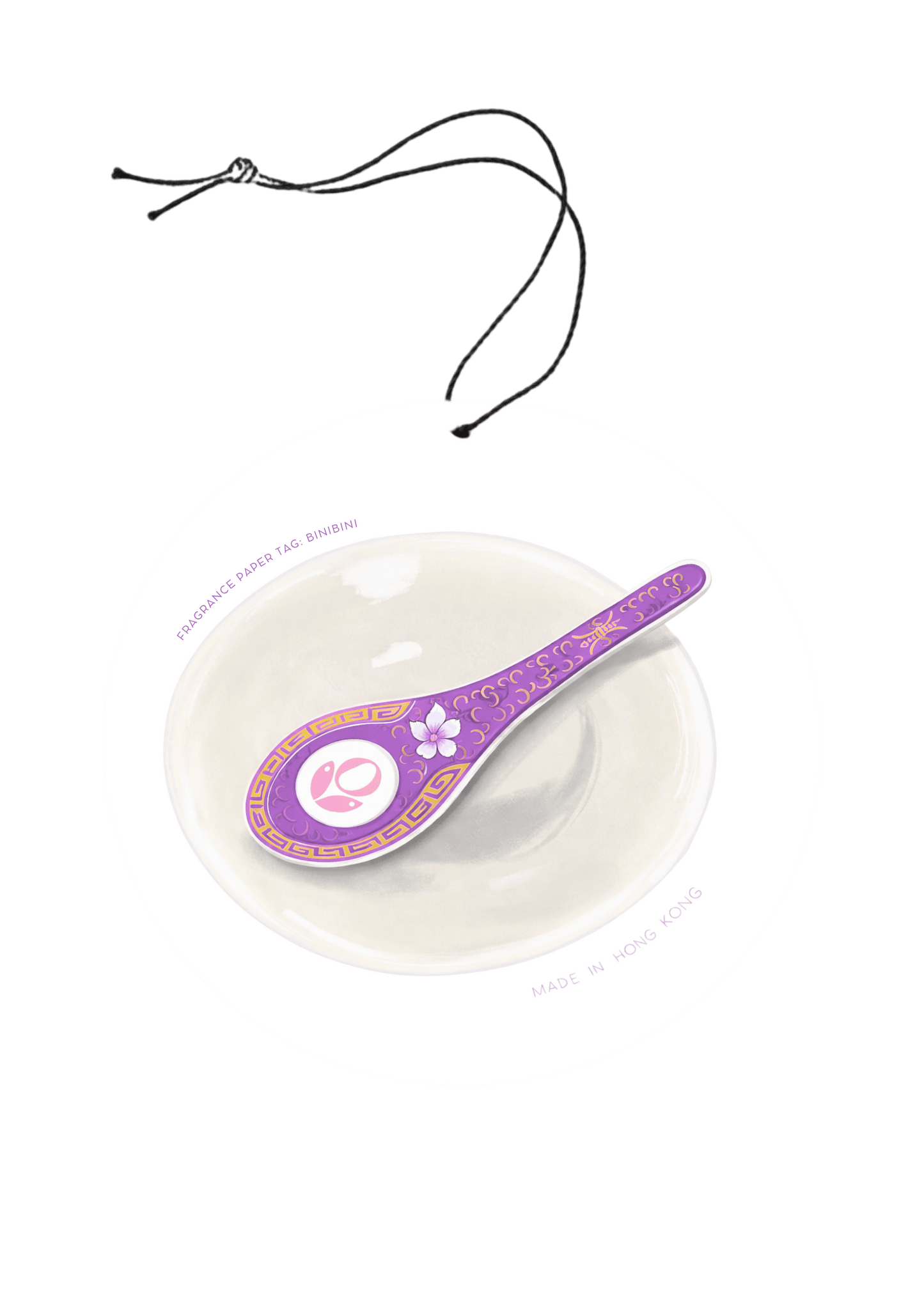 Fragrance Paper Tag: Binibini