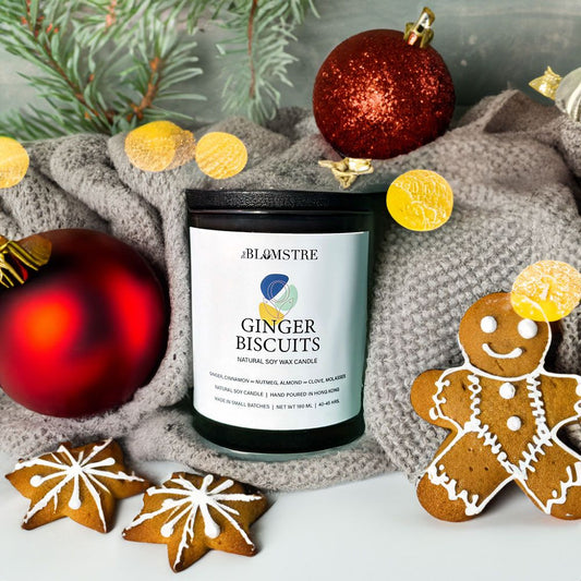 180ml Soy Candle: GINGER BISCUITS