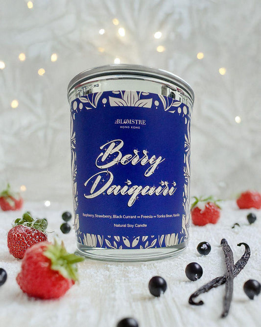 180ml Soy Candle: BERRY DAIQUIRI