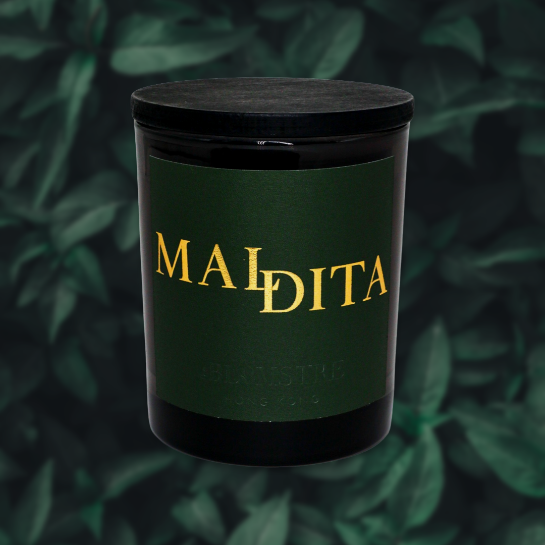 ECO-SOY CANDLE: MALDITA (AOEY Collection)
