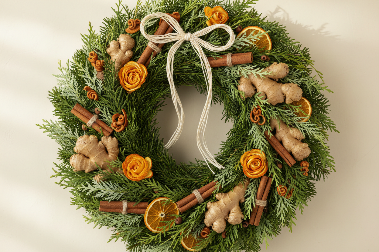 make it a mistletoe wreath instead and make it beautiful