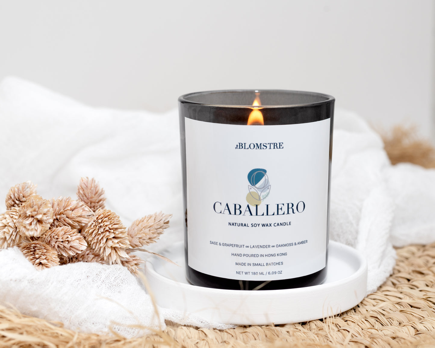 Soy Candle 180ml: CABALLERO - N°2