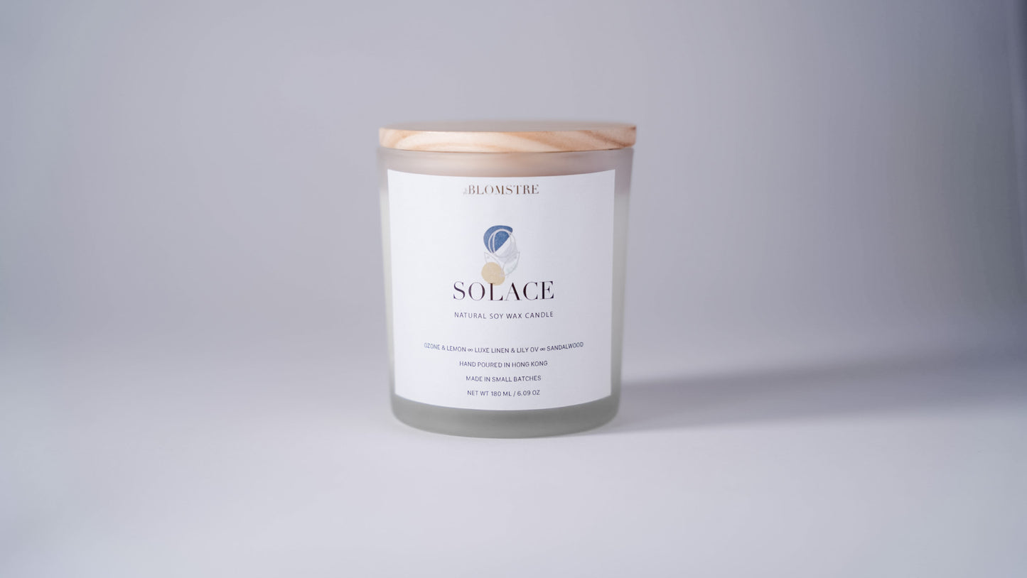 Soy Candle 180ml: SOLACE - N°10