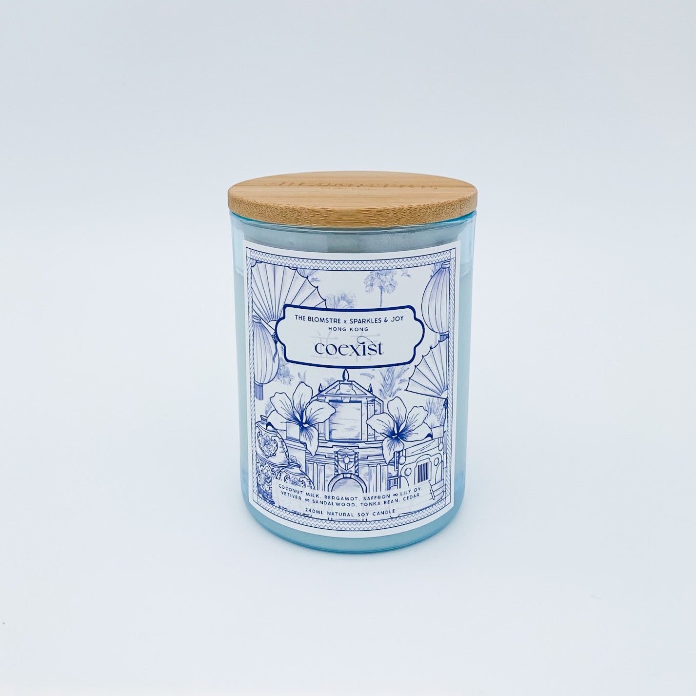 Soy Candle 240ml: COEXIST - HK Centric